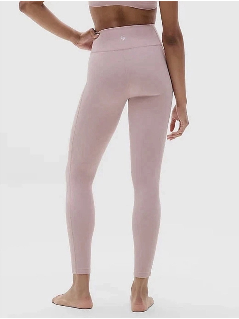 Athleta High Waist Seamless Leggings in Dusty Rose-NWOT - Picture 5 of 9